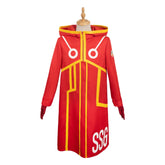 Anime One Piece Luffy Red Coat Outfits Cosplay Costume Halloween Carnival Suit
